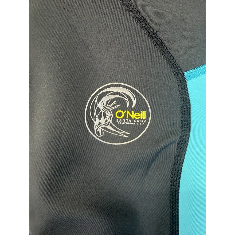 O'Neill Wetsuit Top Women's 8 Bahia 1mm Long Sleeve Rash Guard 1/2 Zip - Picture 3 of 13